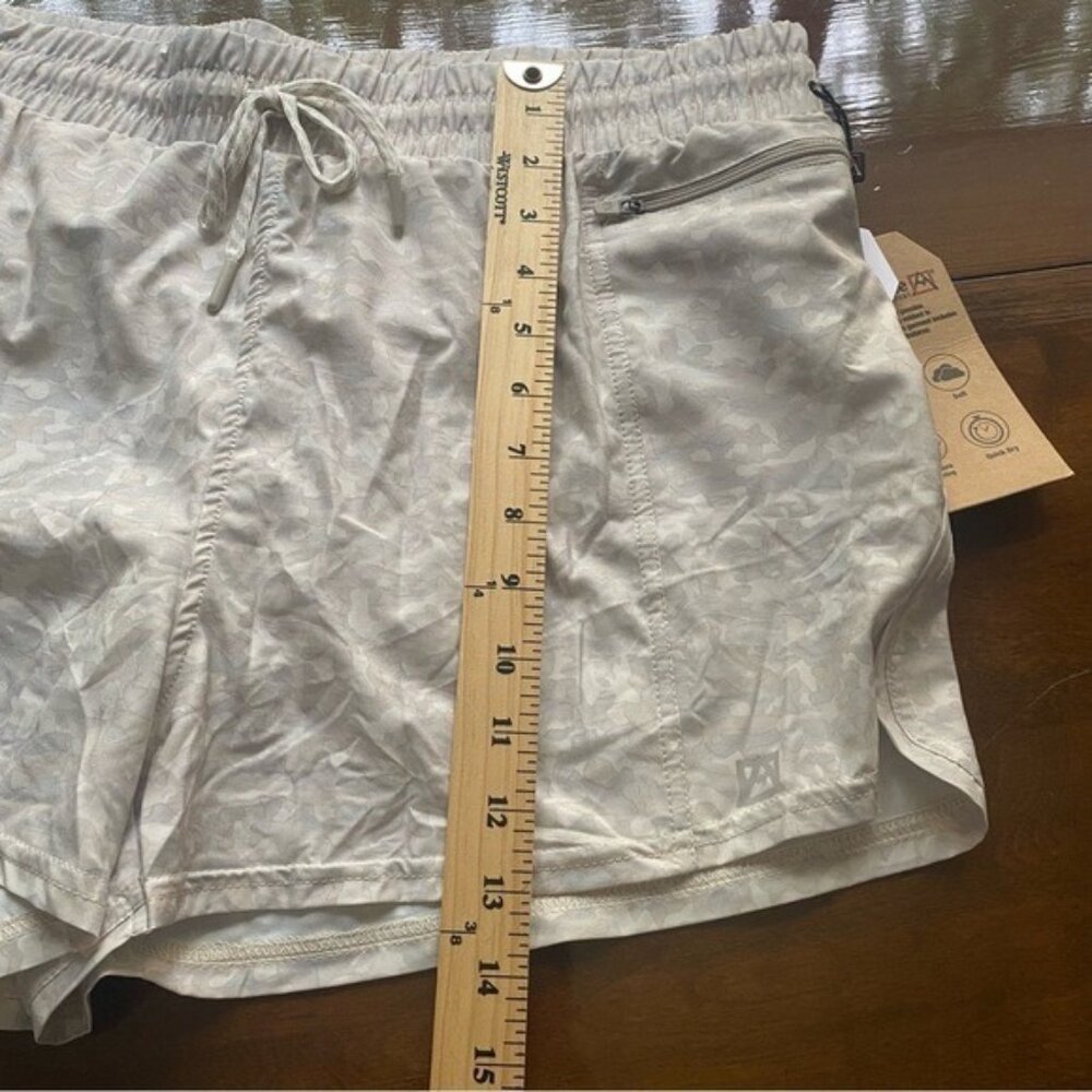 Avalanche Amsterdam Printed Shorts - Built-In Brief (For Women) Size L New - Picture 4 of 12